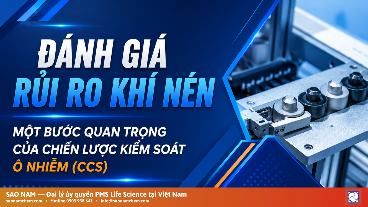 Đánh Giá Rủi Ro Khí Nén: một bước quan trọng của Chiến lược kiểm soát ô nhiễm (CCS)